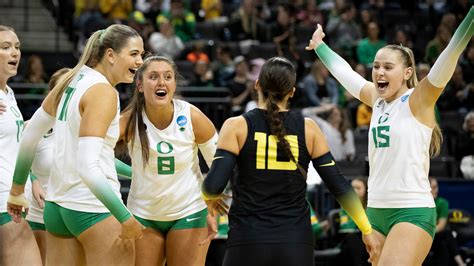 prediksi oregon 1|How to Watch: No. 10 Oregon Ducks Volleyball Faces No. 4 Pitt .